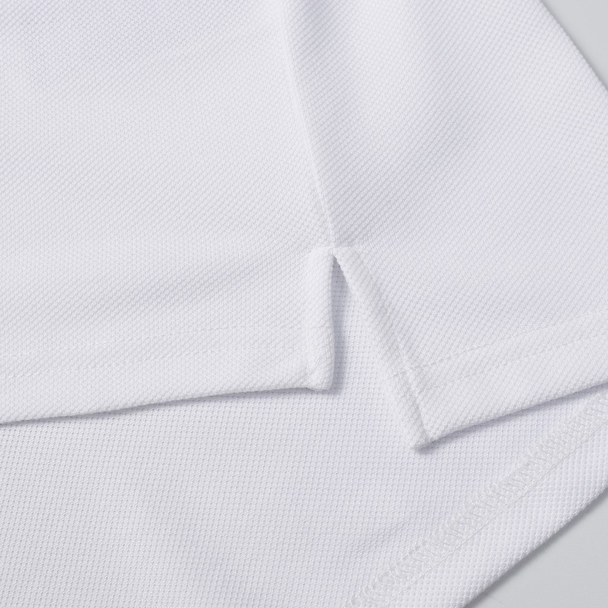 cotton piquet polo with interlocking g