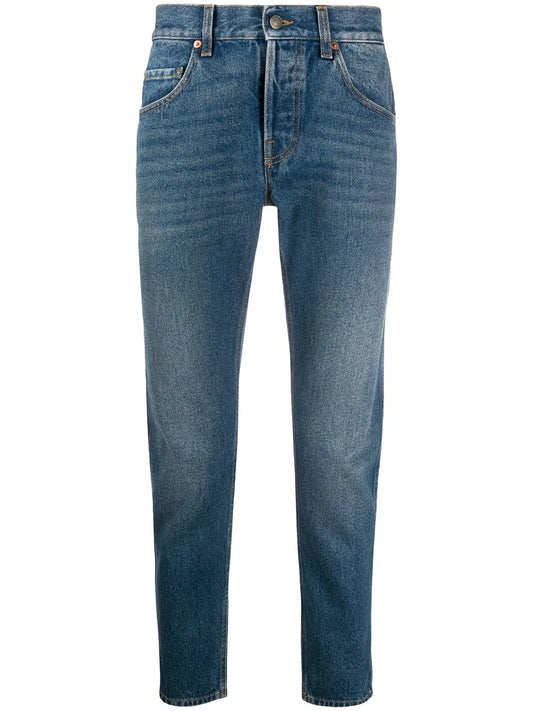 Cropped Straight Leg Jeans by Gucci - bottegalusso: Premier Destination for Modern Luxury Menswear