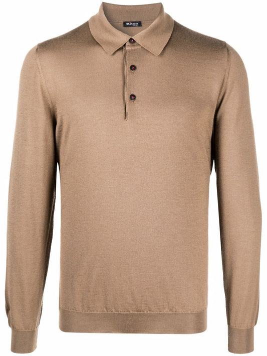 Knitted Polo Shirt by Kiton - bottegalusso: Premier Destination for Modern Luxury Menswear