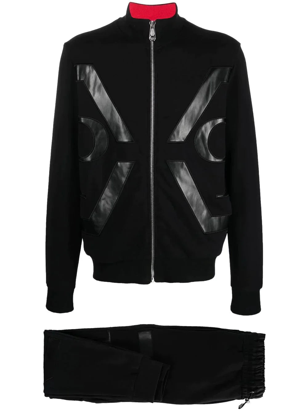 hexagon zip jacket tracksuit by philipp plein - bottegalusso: premier destination for modern luxury menswear