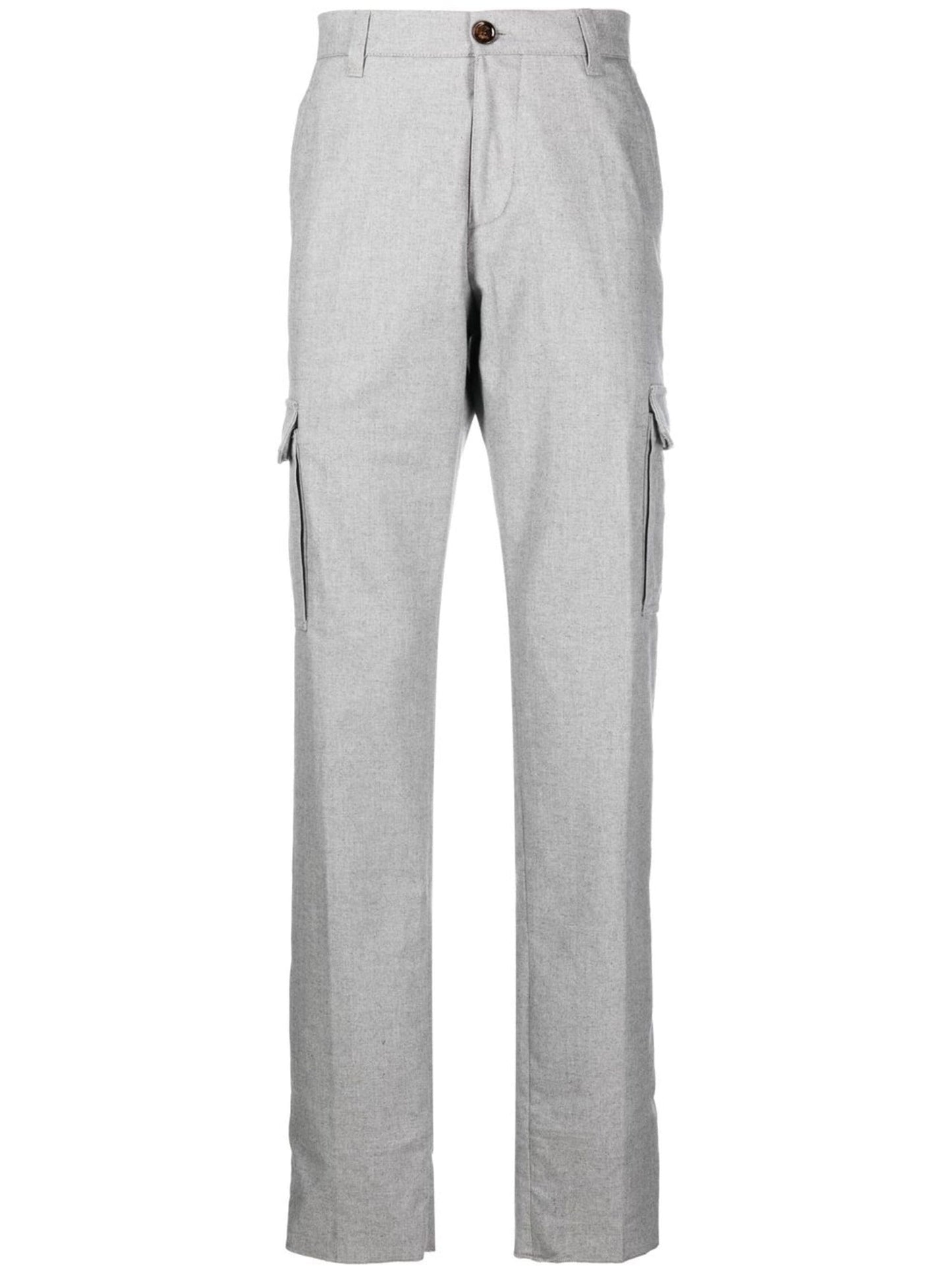 stretch cotton cargo pants by moorer - bottegalusso: premier destination for modern luxury menswear