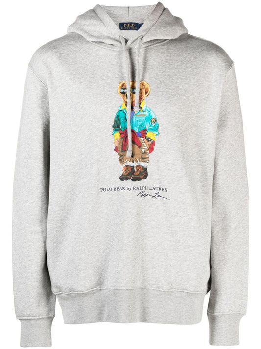 Teddy Bear Cotton Blend Hoodie by Polo Ralph Lauren - bottegalusso: Premier Destination for Modern Luxury Menswear