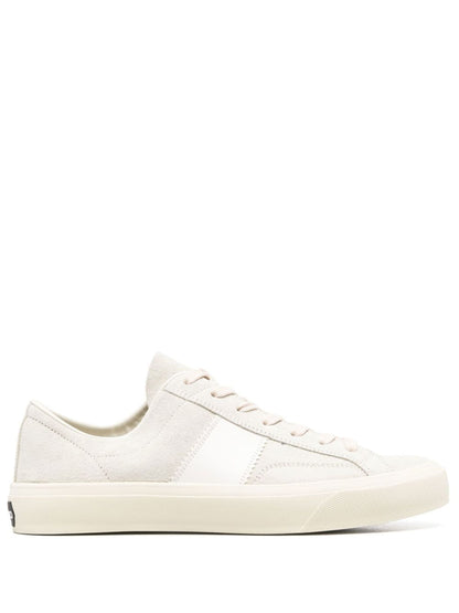 Logo Patch Lace Up Sneakers by Tom Ford - bottegalusso: Premier Destination for Modern Luxury Menswear