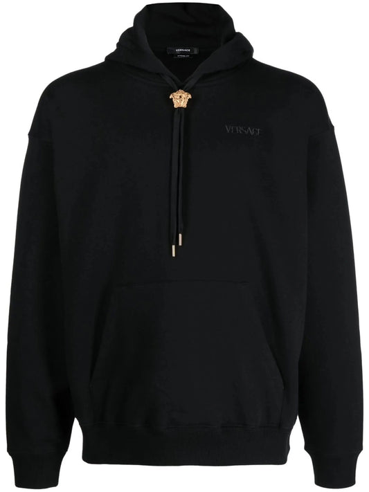 La Medusa Cotton Hoodie by Versace - bottegalusso: Premier Destination for Modern Luxury Menswear