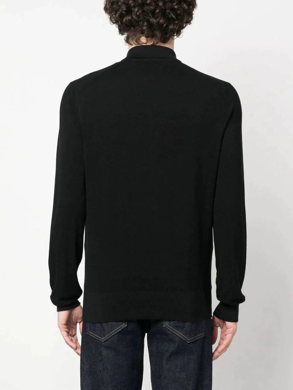 long sleeve polo shirt by tom ford - bottegalusso: premier destination for modern luxury menswear