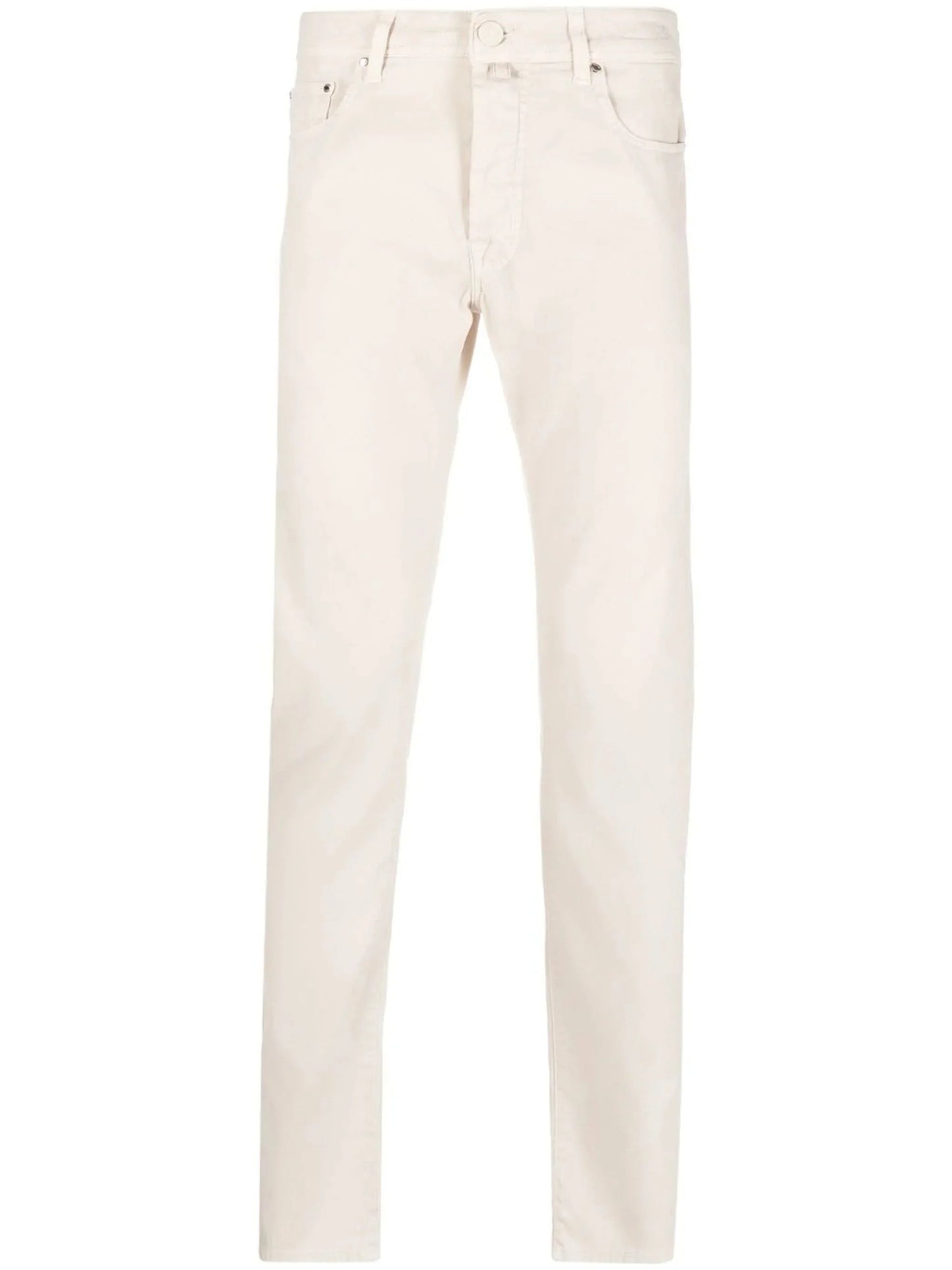 textured finish straight leg pants by jacob cohën - bottegalusso: premier destination for modern luxury menswear