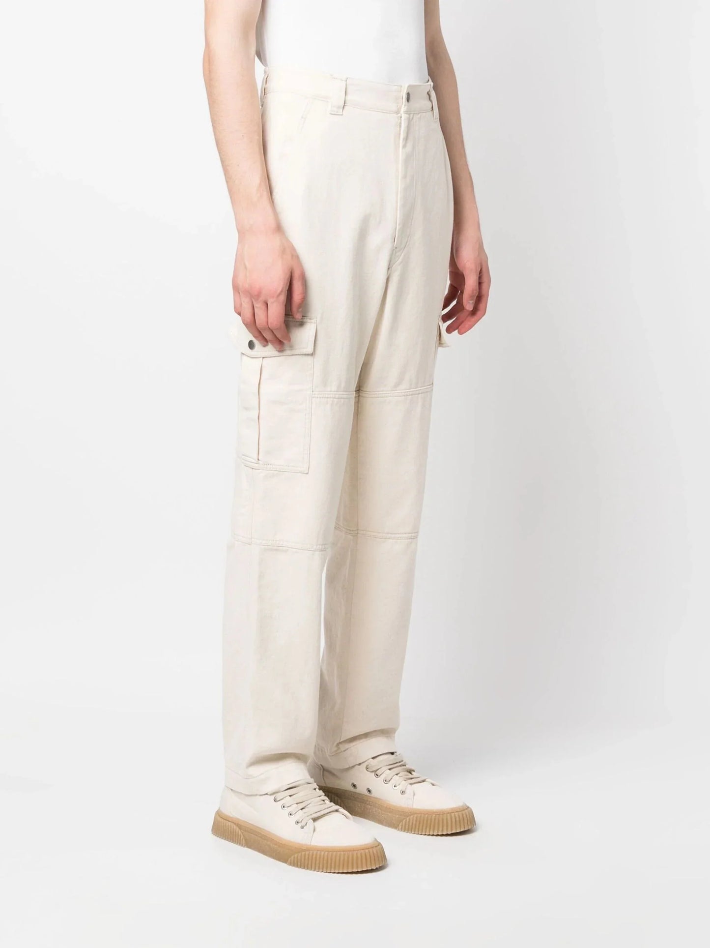 straight leg cargo pants by marant - bottegalusso: premier destination for modern luxury menswear