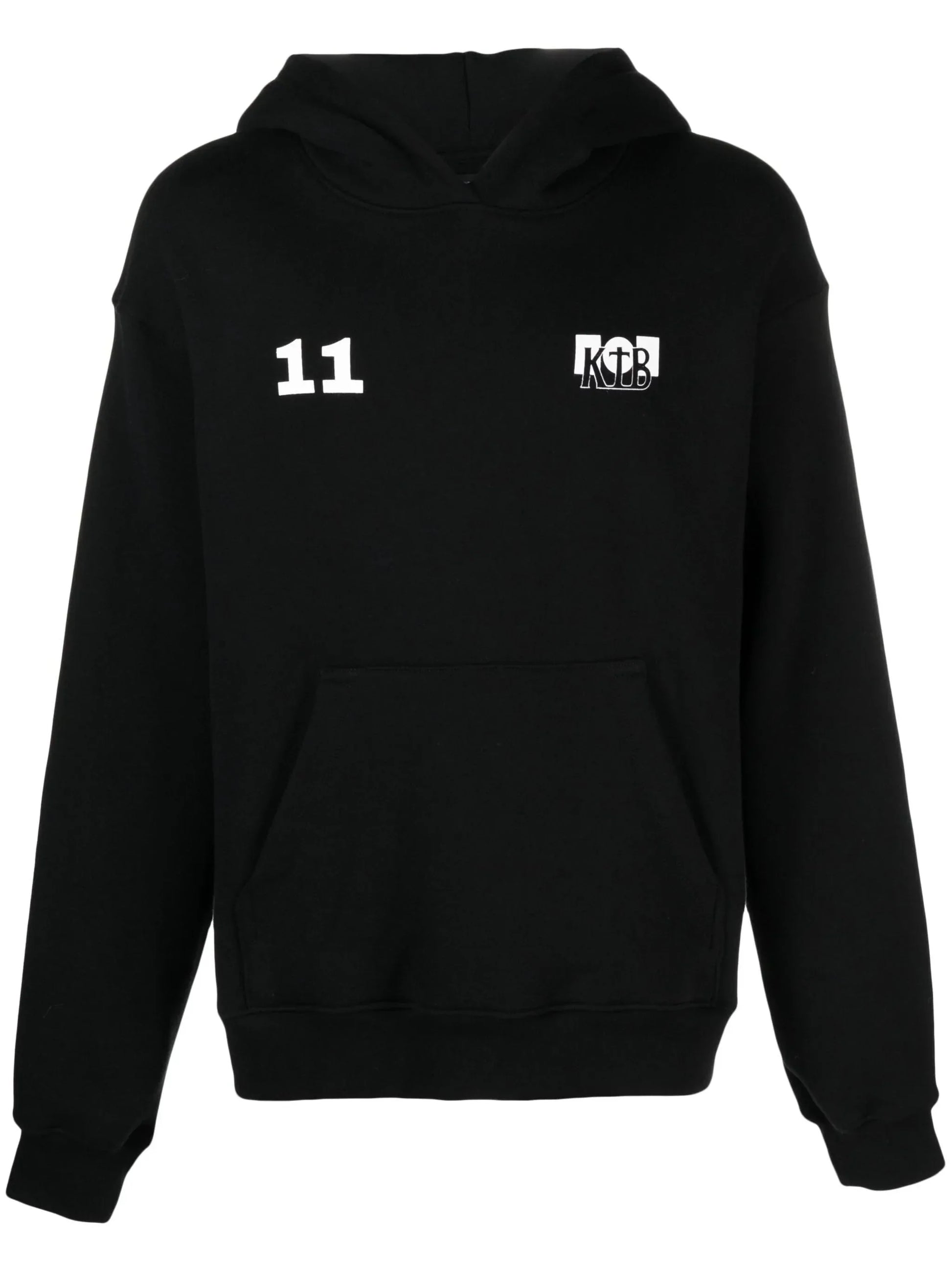 Logo Print Hoodie by Nahmias - bottegalusso: Premier Destination for Modern Luxury Menswear