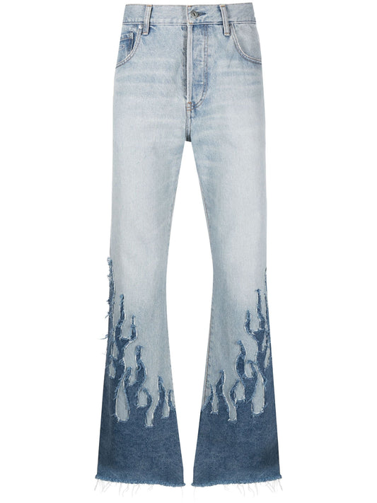 LA Blvd Flared Jeans by GALLERY DEPT. - bottegalusso: Premier Destination for Modern Luxury Menswear