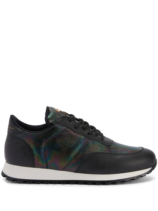 Jimi Leather Low Top Sneakers by Giuseppe Zanotti - bottegalusso: Premier Destination for Modern Luxury Menswear