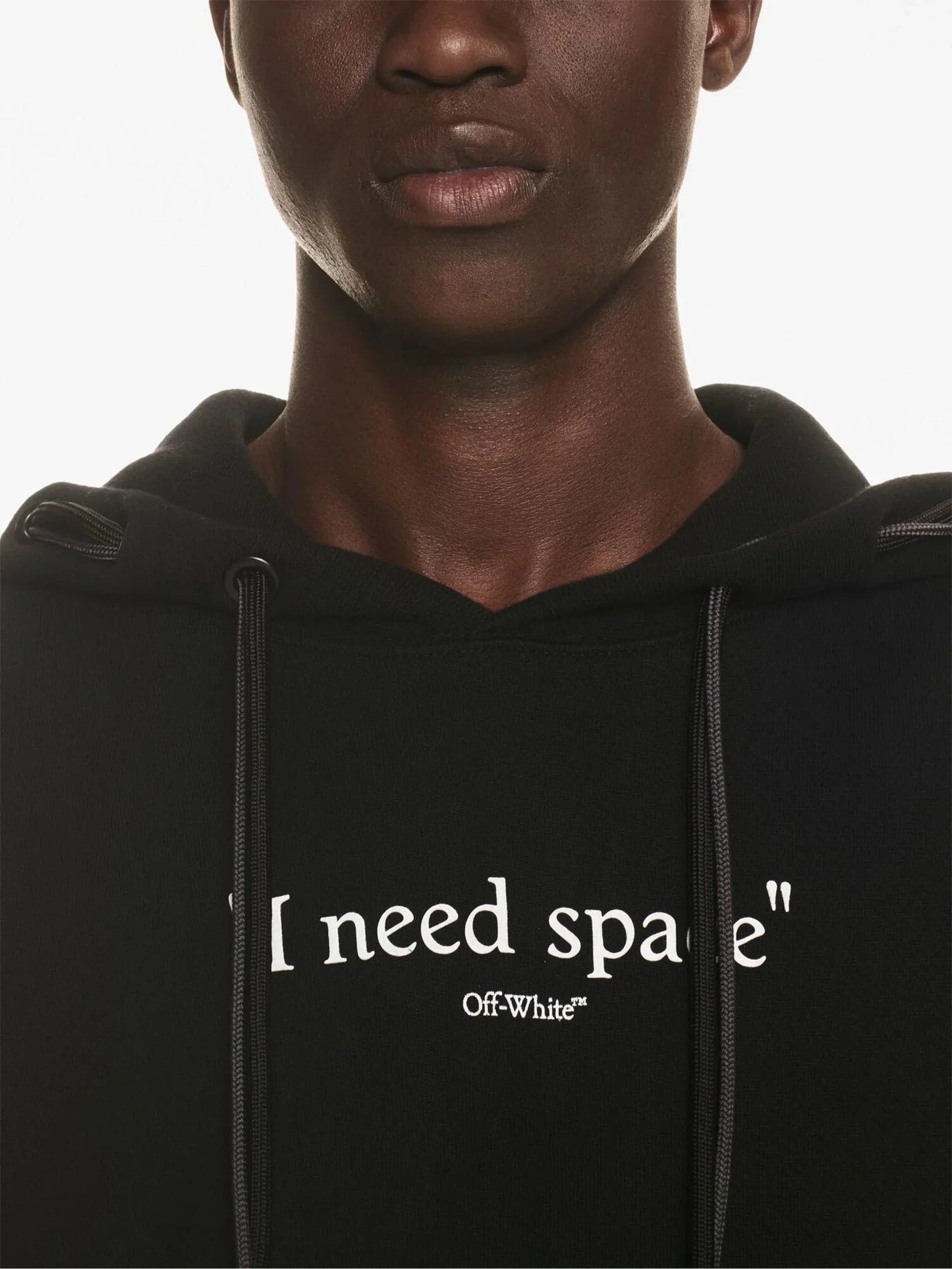 give me space hoodie by off-white - bottegalusso: premier destination for modern luxury menswear