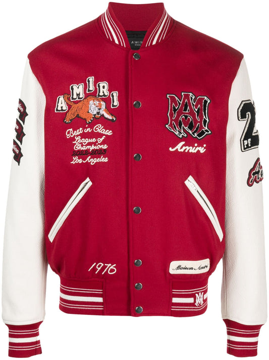 Logo Patch Varsity Jacket