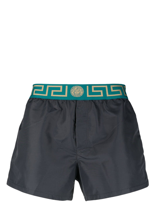 Greca Trim Swim Shorts by Versace - bottegalusso: Premier Destination for Modern Luxury Menswear