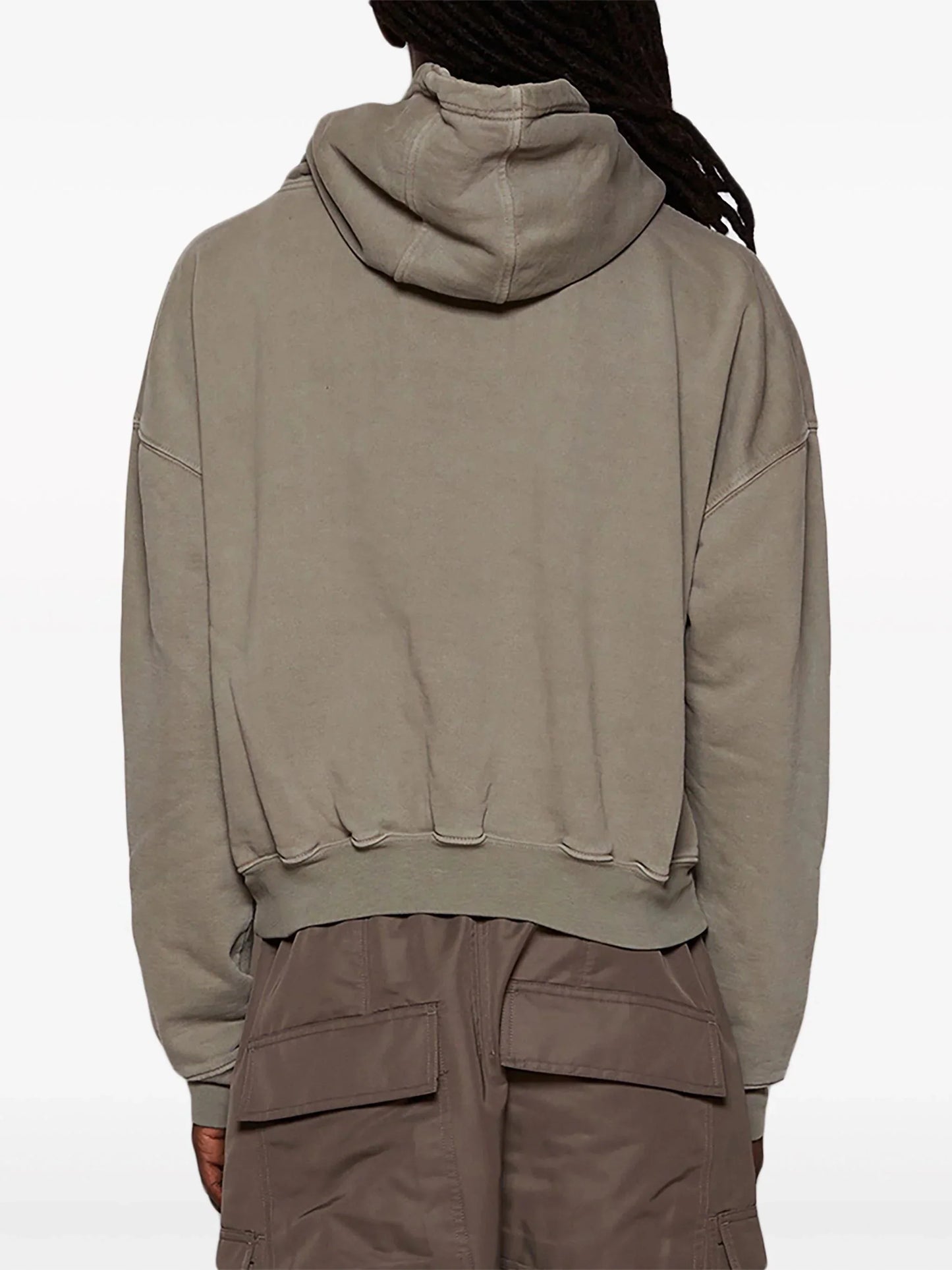 desert valley logo appliqué cotton hoodie by rhude - bottegalusso: premier destination for modern luxury menswear