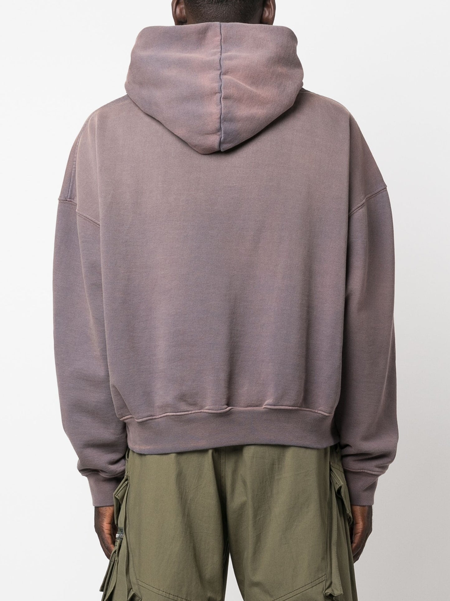 desert logo print cotton hoodie by rhude - bottegalusso: premier destination for modern luxury menswear