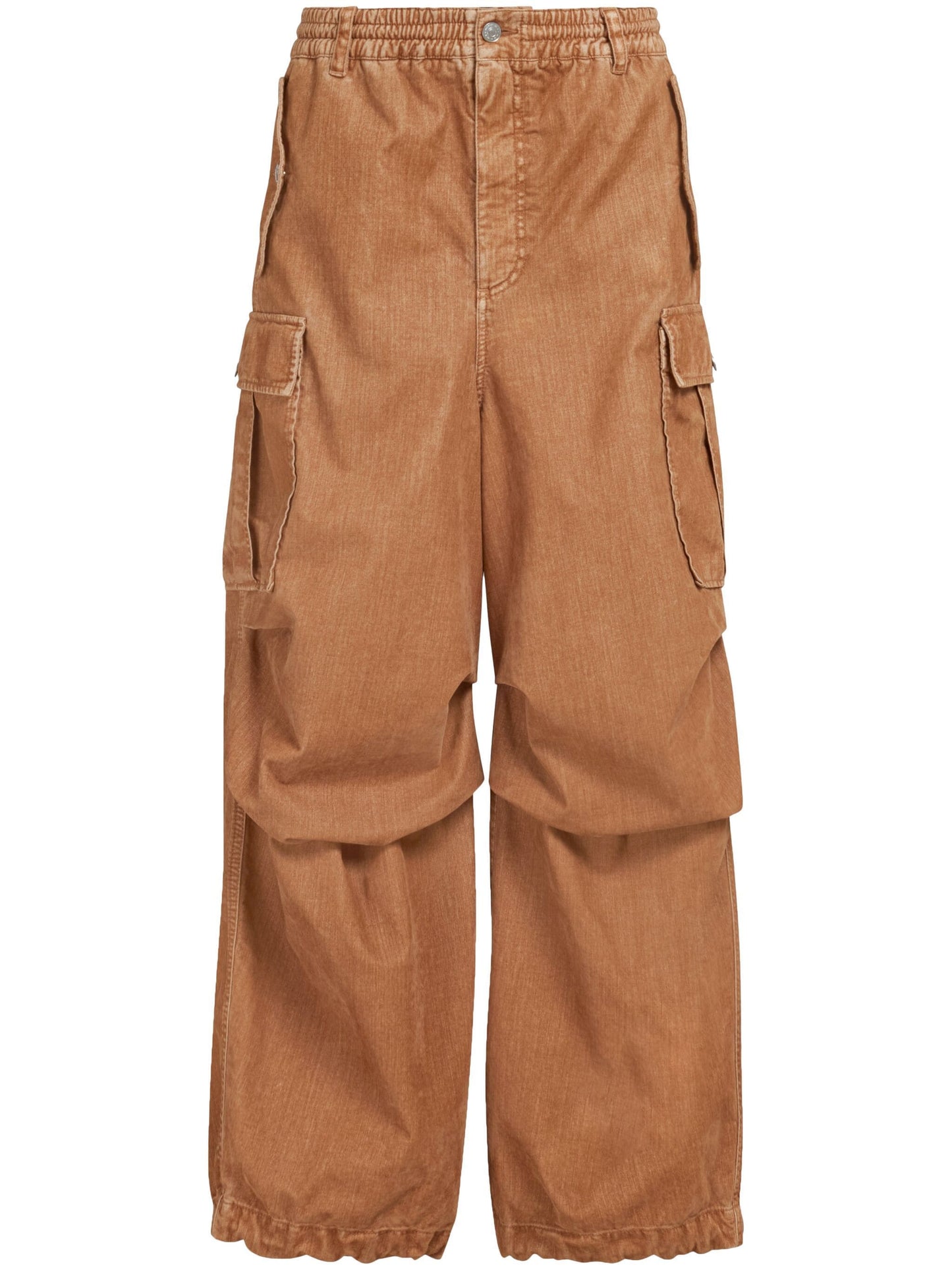 draped detail cargo pants by marni - bottegalusso: premier destination for modern luxury menswear