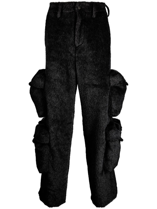 Faux Fur Cargo Pants by Amiri - bottegalusso: Premier Destination for Modern Luxury Menswear