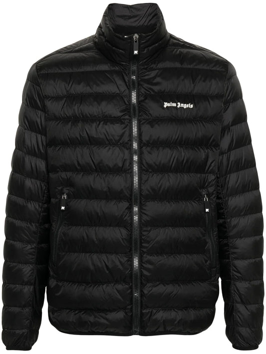 Logo Print Padded Jacket