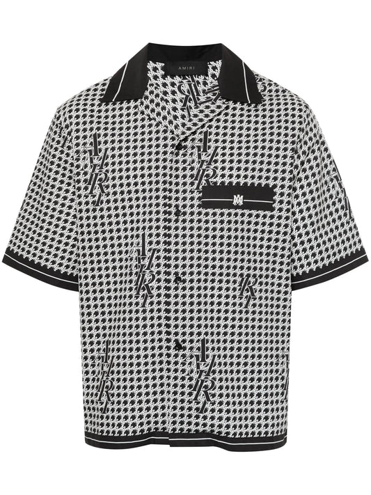 Houndstooth Pattern Shirt