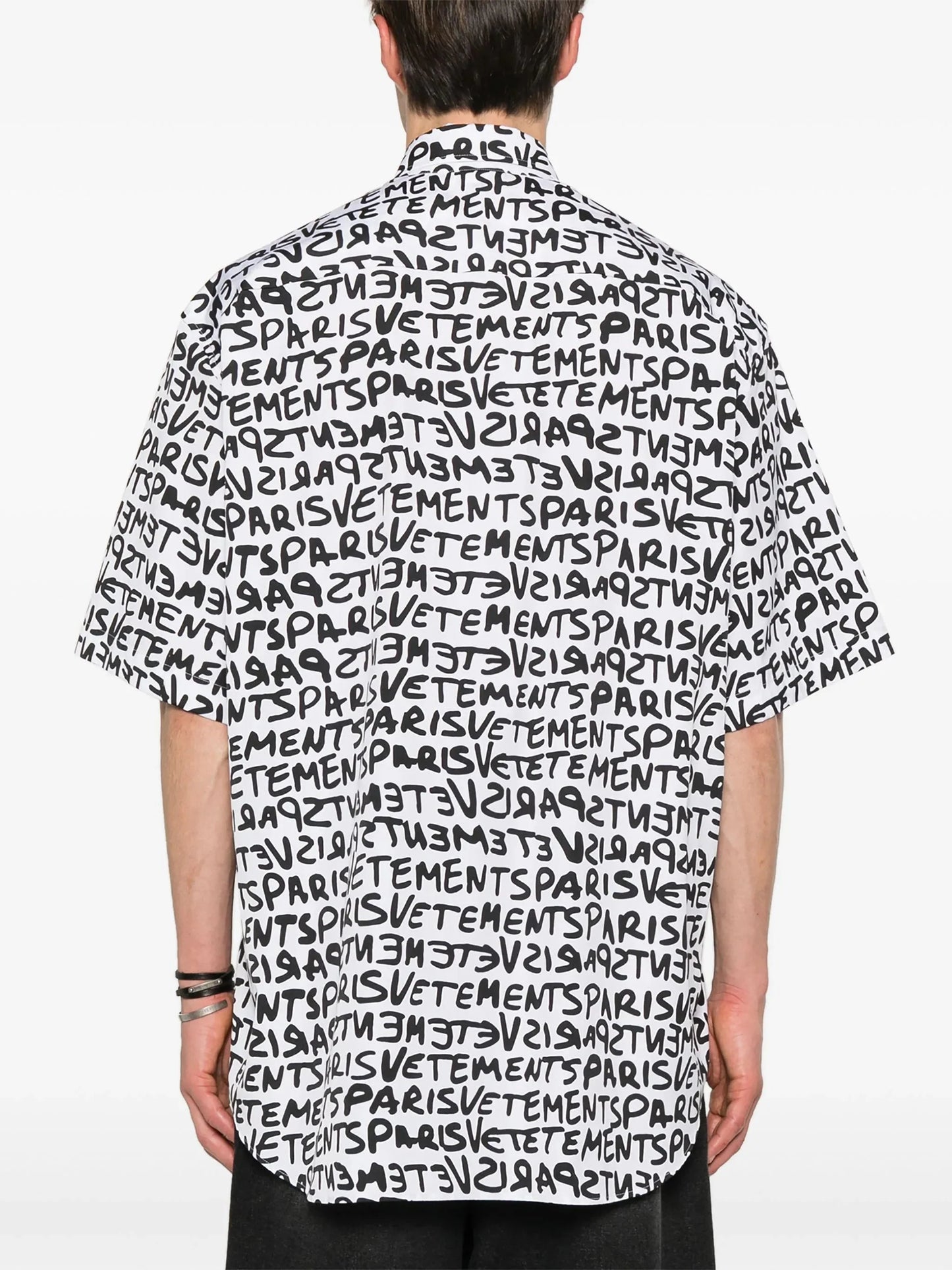 logo print shirt